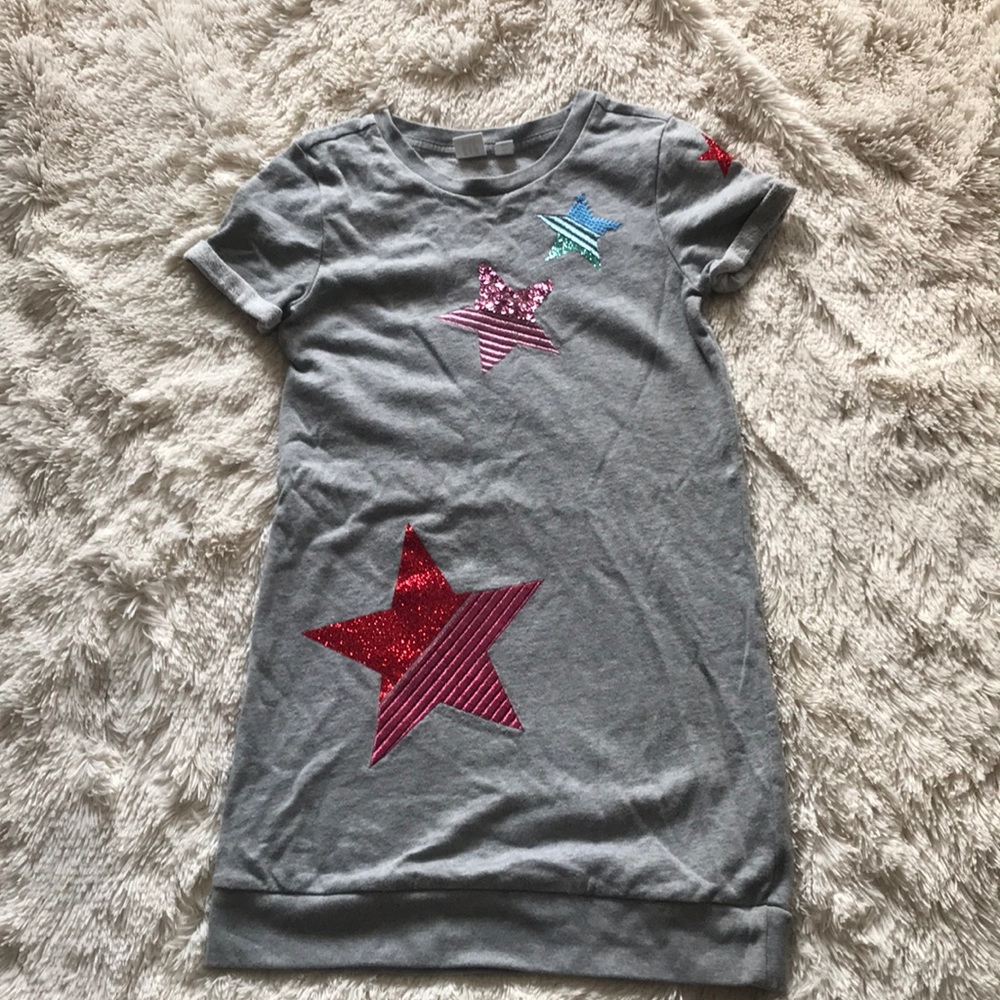 Fleece embellished tunic